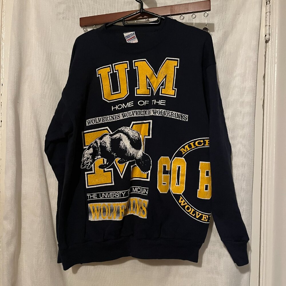 Vintage UofM Crewneck